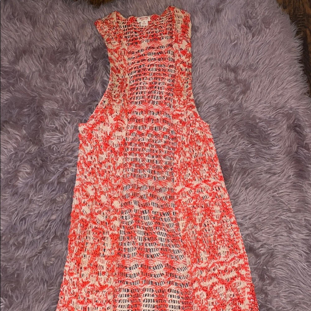 Knit orange tank